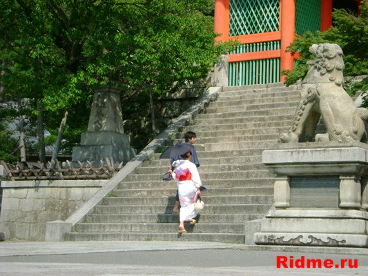 Киото.Киемидзудэра –  храмовый ансамбль